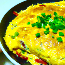 omelete de chester