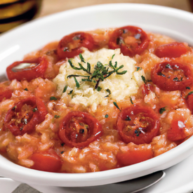 risoto de tomate seco