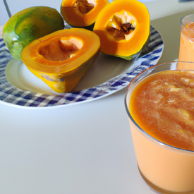 suco mamão com laranja