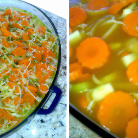 Conserva caseira de cenoura,  pepino,  pimentão e cebola