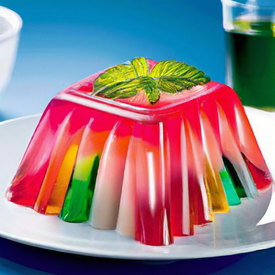 gelatina colorida