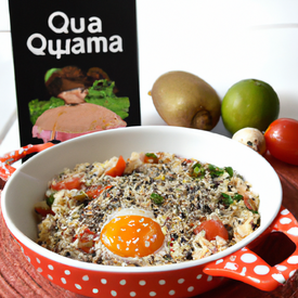 Quiche de quinoa