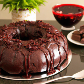 bolo de chocolate Quéren