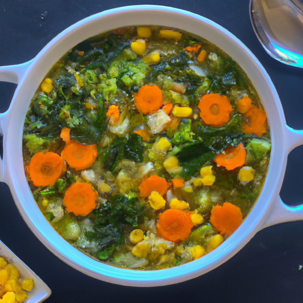 foto da receita Sopa de legumes sem carne