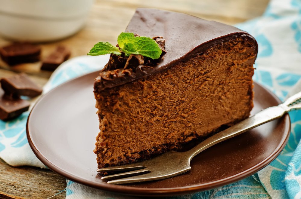 foto da receita Cheesecake Low-Carb De Chocolate